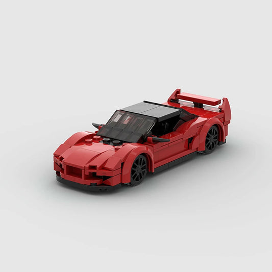 MOC Racing Sports Car Vehicle City Speed Champion Racer Technique Building Blocks Brick Sets Supercar Kids Toys Boys Gifts NSX